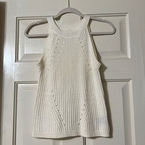 Wishlist crochet halter tank top. Size small